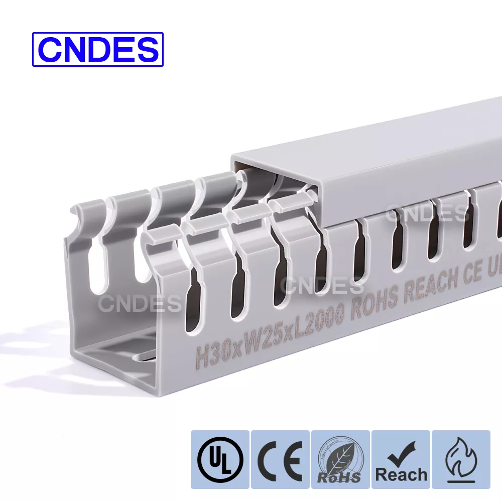 30×25 स्लॉटेड पीवीसी वायर प्रोटेक्शन डक्ट