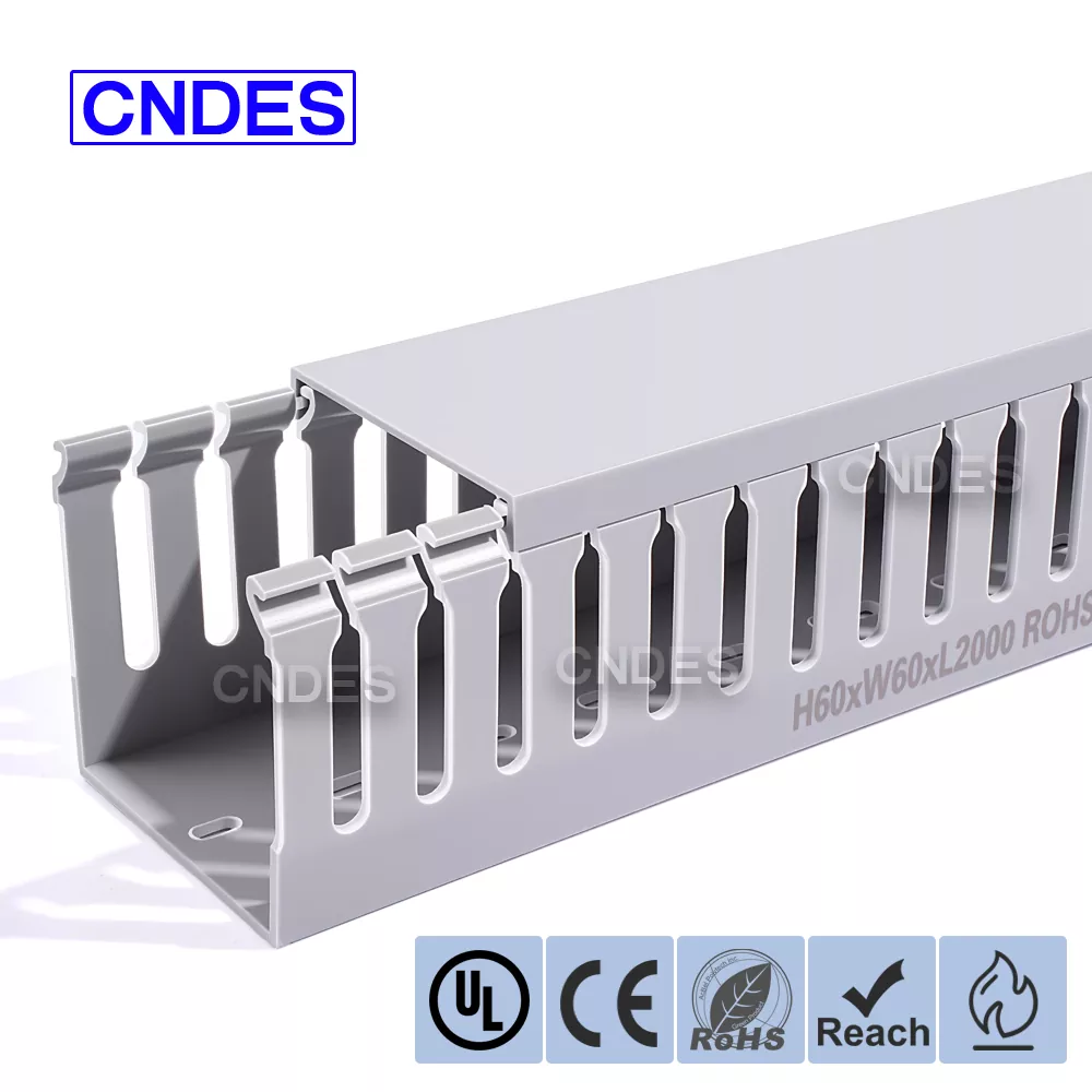 60×60 पीवीसी नियंत्रण कैबिनेट केबल डक्ट