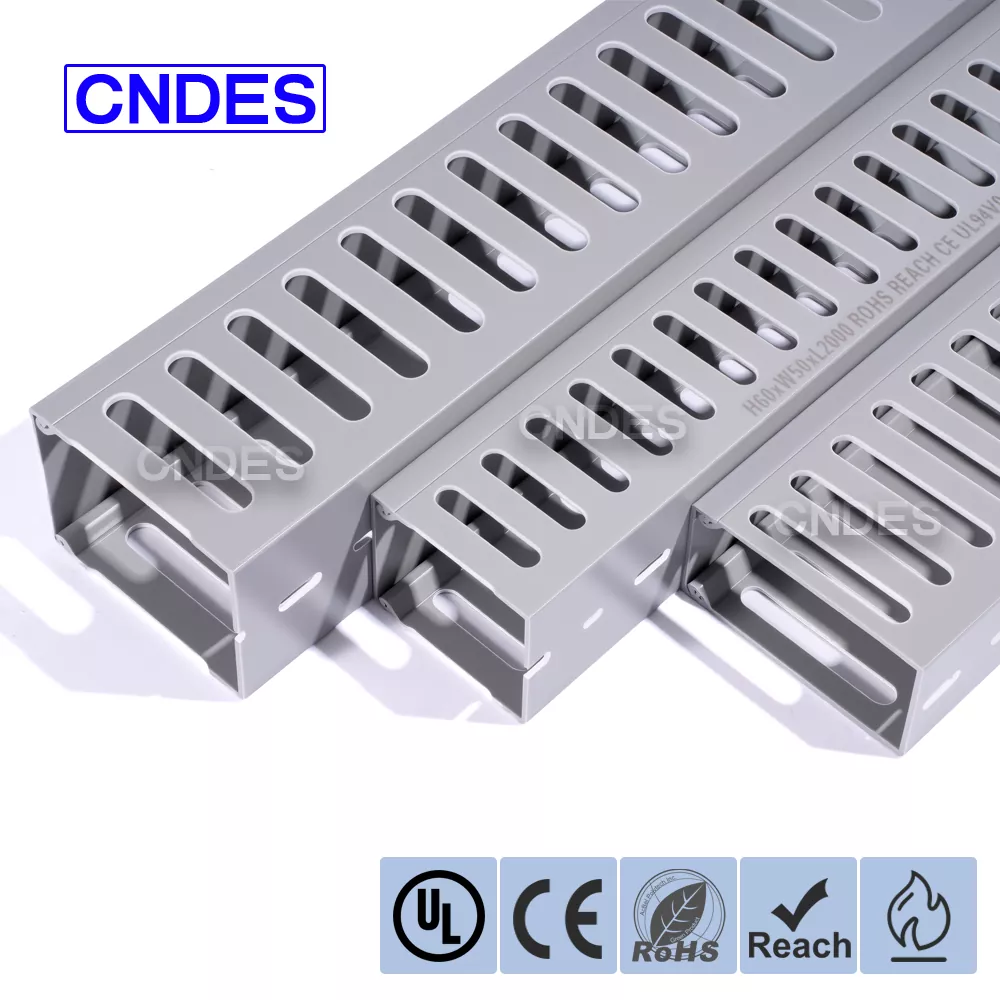 पीवीसी क्लोज स्लॉट वायरिंग ट्रंकिंग