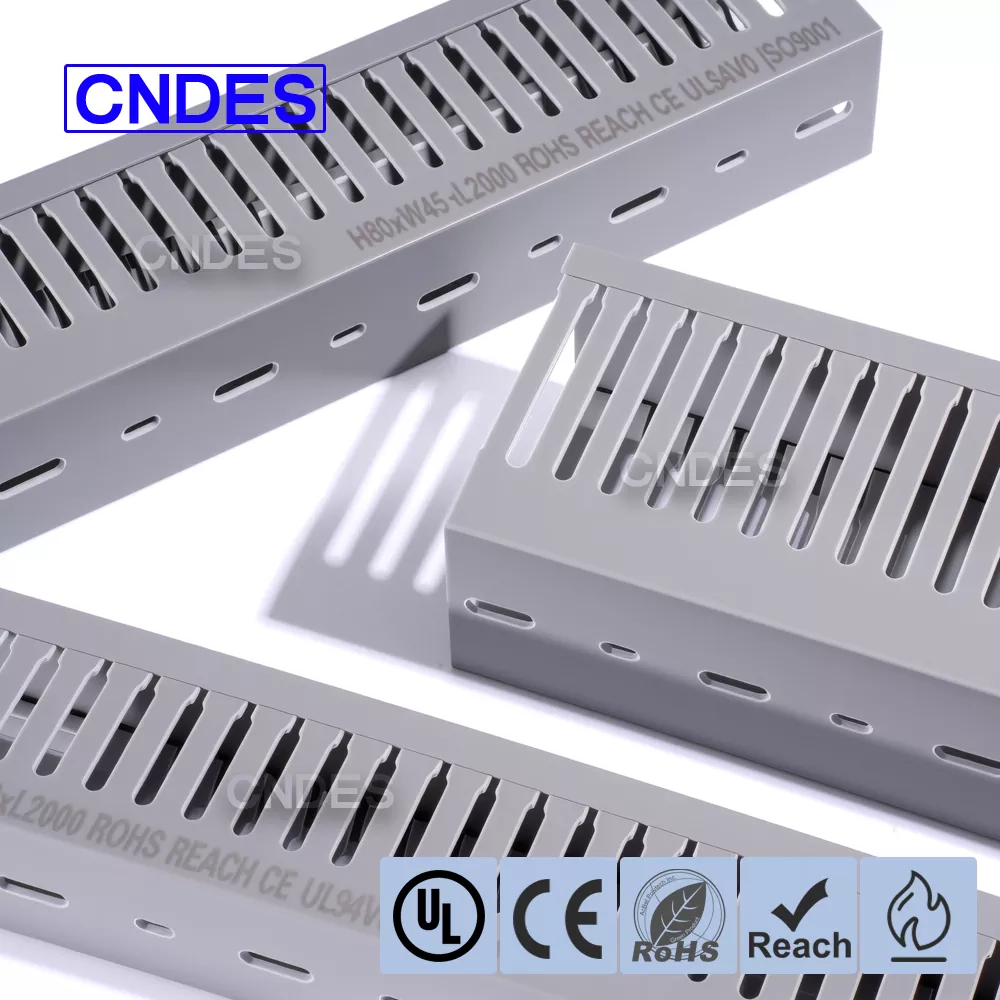 पीवीसी नैरो स्लॉट केबल वायरिंग डक्ट